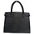 Borsa Burberry in pelle Saffiano Nero - vista 2