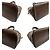 Louis Vuitton Damier Alma Handtasche Braun - Ansicht 7