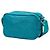 Sac à épaule Prada avec plaque logo triangle Bleu - vue 2