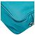 Sac à épaule Prada avec plaque logo triangle Bleu - vue 5