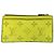 Portacarte e monete Louis Vuitton Taigarama Giallo - vista 2