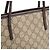 Borsa Tote Gucci GG Supreme Marrone Beige - vista 7
