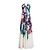 Roberto Cavalli Seiden-Maxikleid mit Blumenprint Mehrfarben