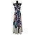 Roberto Cavalli Seiden-Maxikleid mit Blumenprint Mehrfarben - Ansicht 2