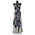 Roberto Cavalli Seiden-Maxikleid mit Blumenprint Mehrfarben - Ansicht 3