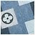 Portafoglio a catena Louis Vuitton Limited Edition Denim Patchwork Flore Blu - vista 10