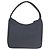 Borsa Hobo Prada Tessuto con logo triangolare Nero - vista 2