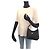 Borsa Hobo Prada Tessuto con logo triangolare Nero - vista 5