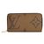 Cartera Larga Louis Vuitton Monogram Giant Reverse Castaño