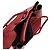Prada Triangle Logo Plate Tote Bag Rot - Ansicht 10