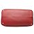 Prada Triangle Logo Plate Tote Bag Rot - Ansicht 3
