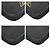 Portamonete Prada con logo Triangle Nero - vista 7