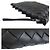Borsa a pochette Intrecciato Bottega Veneta Nero - vista 5