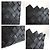 Borsa a pochette Intrecciato Bottega Veneta Nero - vista 6