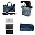 Bolso Tote Prada Canapa de Denim Azul - vista 7