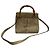 Borsa a tracolla Gucci Bamboo Marrone Beige