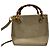 Borsa a tracolla Gucci Bamboo Marrone Beige - vista 2