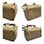 Borsa a tracolla Gucci Bamboo Marrone Beige - vista 8