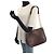Bolso de hombro Prada Old Prada Logo Relieve Castaño - vista 7