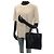 Saco Tote Prada em couro envernizado Preto - vista 7