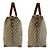 Borsa Tote Gucci Sherry Line Marrone Beige - vista 7