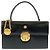Versace Sunburst Vanity Bag aus Lackleder Schwarz