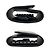 Gucci Rubber Effect Key Case Black - view 8