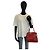 Borsa Tote Prada in pelle verniciata Rosso - vista 6