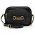 Bolsa Camera Burberry em couro com elos Preto