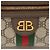 Gucci x Balenciaga BB Supreme Ophidia The Hacker Project Mini Shoulder Bag Marrone Beige - vista 9