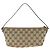 Bolso Gucci Vintage GG Canvas Castaño Beige - vista 2