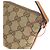 Bolso Gucci Vintage GG Canvas Castaño Beige - vista 5