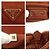 Necessaire Prada in Tessuto con logo triangolare Marrone - vista 3