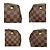 Louis Vuitton Damier Verona PM Handtasche Braun - Ansicht 6