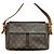 Louis Vuitton Vivasite GM Schultertasche Braun