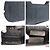 Bolsa de Ombro Prada Tessuto Preto - vista 5
