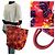 Bottega Veneta Butterfly Tote Rosso - vista 7