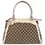 Borsa tote Gucci Trophy marrone beige in tela