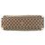 Borsa tote Gucci Trophy marrone beige in tela - vista 10