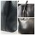 Saco Tote Prada Logo Triangle Preto - vista 5