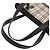 Bolsa Burberry Nova Check Canvas Preto Bege - vista 8