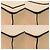 Borsa a tracolla Valextra in pelle beige - vista 5