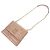 Borsa a tracolla con catena Jimmy Choo Varenne Beige - vista 5