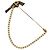Autre Marque Spilla Dolce & Gabbana Be-S in perle Gun Metal e oro Nero D'oro - vista 3