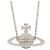 Collana Vivienne Westwood Orb Metal Rhinestone Silver Argento
