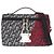 Borsa Christian Louboutin Rubiclic in nylon Marrone Bianco Rosso