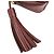 Anya Hindmarch The Neeson Tassel Shoulder Bag Bordò - vista 9