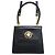 Medusa Versace Vintage Handtasche mit oberem Griff Schwarz
