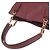 Borsa a mano e a tracolla 2-way in pelle Bordeaux Tory Burch Bordò - vista 6