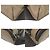 Borsa a tracolla Oscar Star Studded Leather di Jimmy Choo Marrone Nero - vista 3